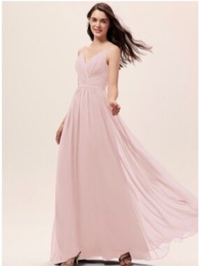 JJ’s House Blushing Pink Tie Back Gown